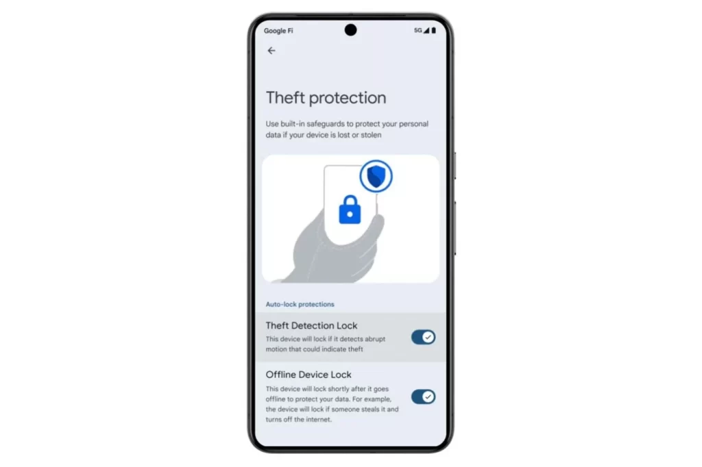 Theft Detection Lock
