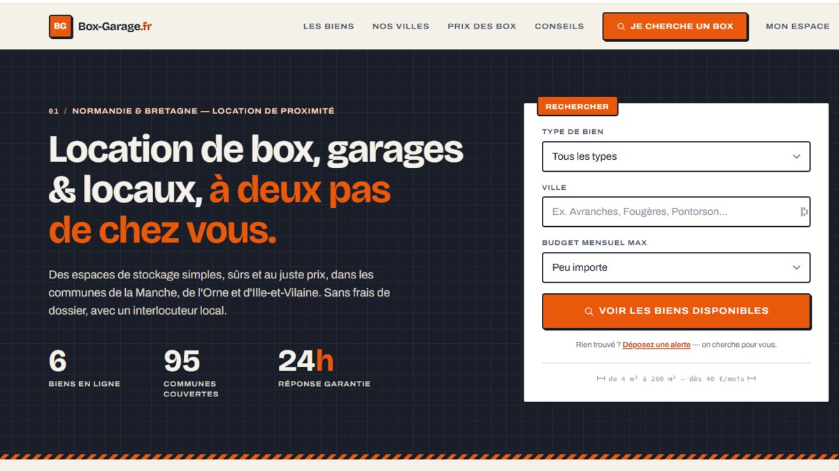 Box-Garage.fr facilite la recherche de box et garages en Ille-et-Vilaine